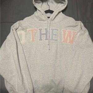 Kith Light Gray Crewneck Hoodie